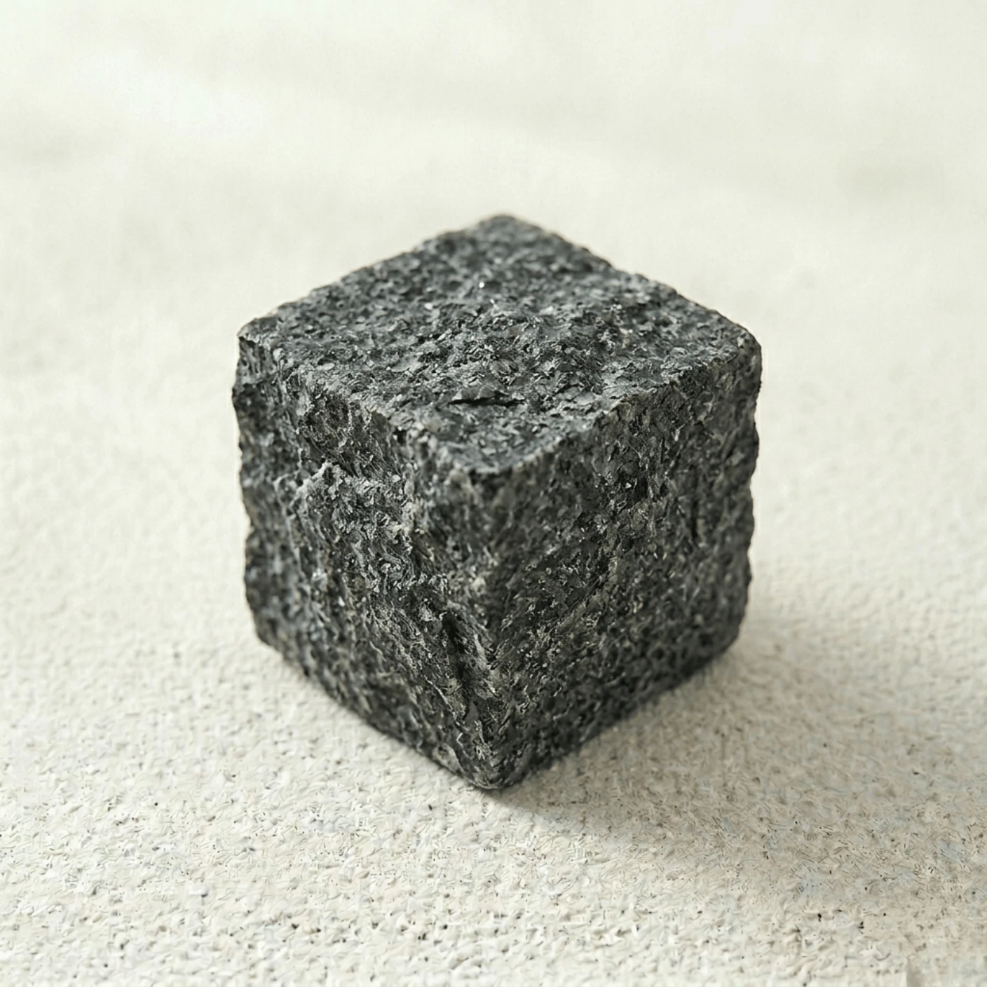 Granite setts — Dark Grey edging sample
